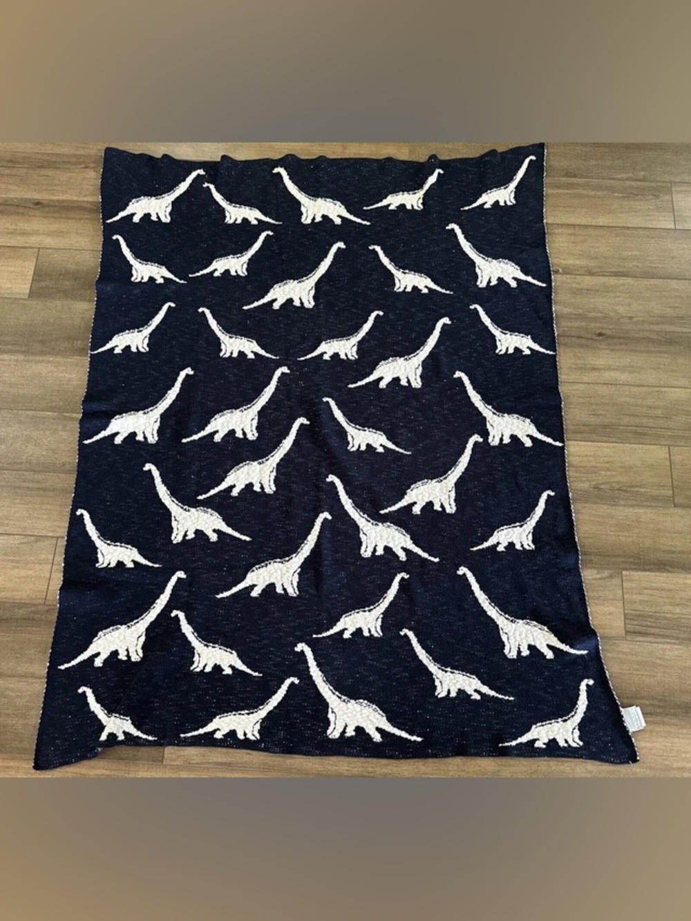 Frolics Kids Collection Throw Blanket 32" x 40"  Brontosaurus Dinos